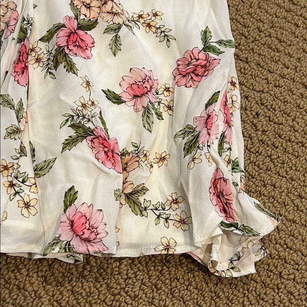 Yumi Kim Kelly Dress size XL Royal Rose Ivory Fairy Cottagecore Mini - Picture 13 of 17